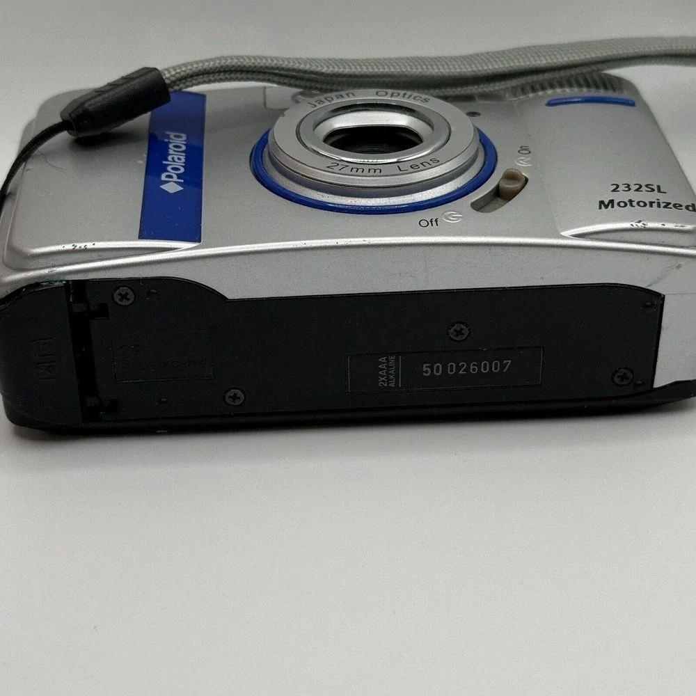 Polaroid 232SL Point‎ & Shoot 35mm Motorized Auto Flash Film Camera Parts Only